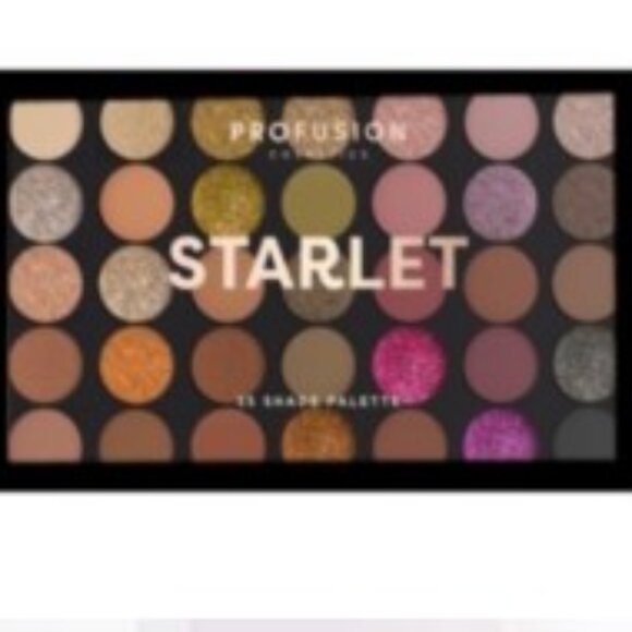 Profusion Cosmetics 35 Shade Starlet Vibrant Eyeshadow Palette - Picture 1 of 16
